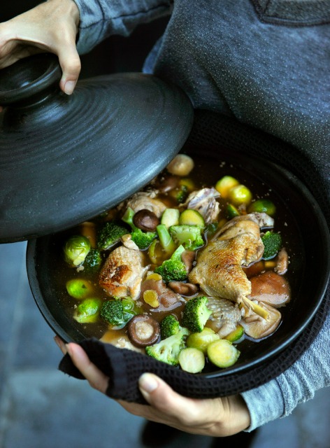 Guiso de pollo con verduras